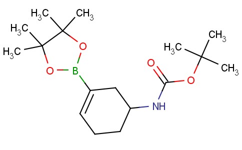 tert-butyl N-[3-(4,4,5,5-tetramethyl-1,3,2-dioxaborolan-2-yl)cyclohex-3-en-1-yl]carbamate