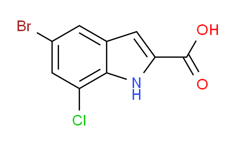 5-溴-7-氯吲哚-2-羧酸