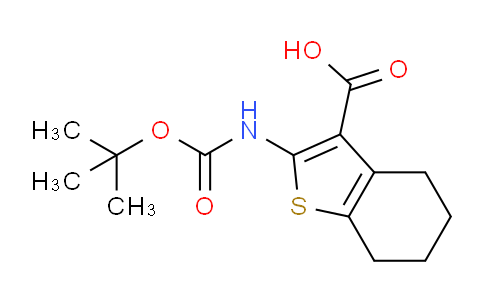 2-(Boc-氨基)-4,5,6,7-四氫苯并噻吩-3-甲酸
