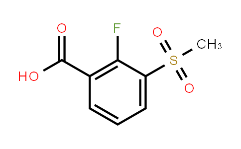 2-Fluoro-3-(methylsulfonyl)benzoic acid