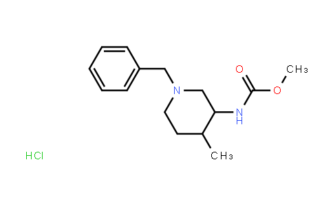 Methyl (1-benzyl-4-methylpiperidin-3-yl)carbamate hydrochloride