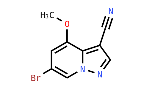 6-溴-4-甲氧基吡唑并[1,5-A]吡啶-3-甲腈