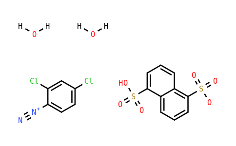 2,4-Dichlorobenzenediazonium 5-sulfonaphthalene-1-sulfonate dihydrate