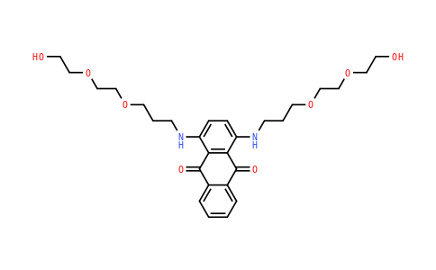 1,4-Bis({3-[2-(2-hydroxyethoxy)ethoxy]propyl}amino)-9,10-anthraquinone
