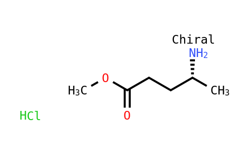 (R)-4-氨基戊酸甲酯鹽酸鹽