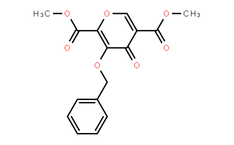 4-Oxo-3-(phenylmethoxy)-4h-pyran-2,5-dicarboxylic acid 2,5-dimethyl ester