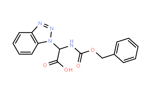 2-(1H-苯并[d][1,2,3]噻唑-1-基)-2-(((苄氧基)羰基)氨基)乙酸