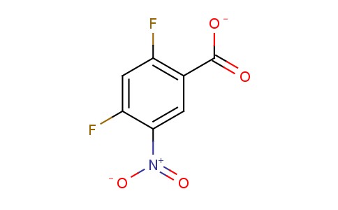 2,4-二氟-5-硝基苯甲酸甲酯 