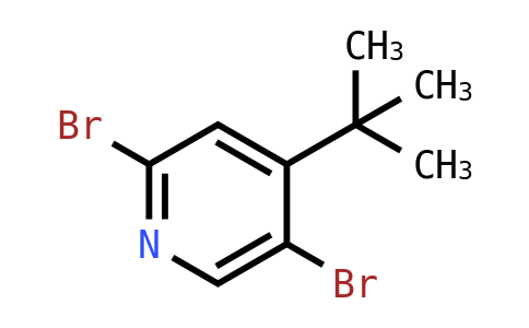 2,5-二溴-4-（1,1-二甲基乙基）吡啶