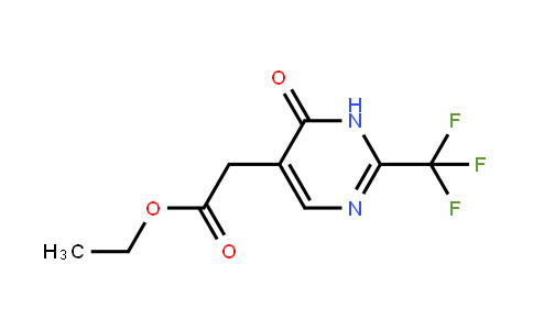 5-Pyrimidineacetic acid, 3,4-dihydro-4-oxo-2-(trifluoromethyl)-, ethyl ester