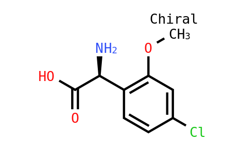 (S)-2-氨基-2-(4-氯-2-甲氧基苯基)乙酸