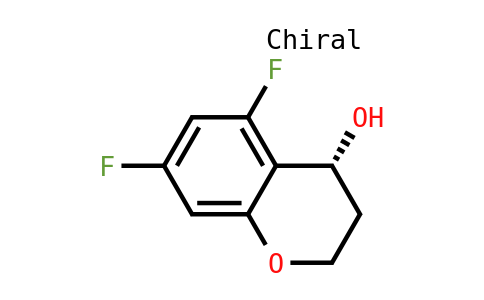 R-5,7-二氟苯并二氫吡喃-4-醇