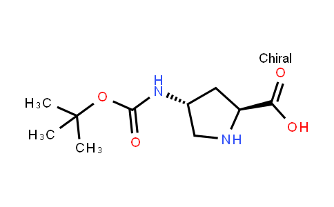 (2S,4R)-4-(tert-Butoxycarbonylamino)pyrrolidine-2-carboxylic acid