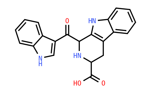 1-[1H-吲哚-3-基(氧代)甲基]-2,3,4,9-四氢-1H-吡啶并[3,4-乙]吲哚-3-羧酸