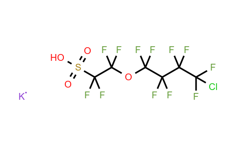 2-(4-氯-1,1,2,2,3,3,4,4-八氟丁氧基)-1,1,2,2-四氟乙磺酸钾（1:1）