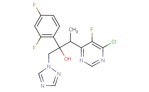  (2R,3S/2S,3R)-2-(2,4-二氟苯基)-3-(5-氟-4-嘧啶基)-1-(1H-1,2,4-三唑-1-基)-2-丁醇
