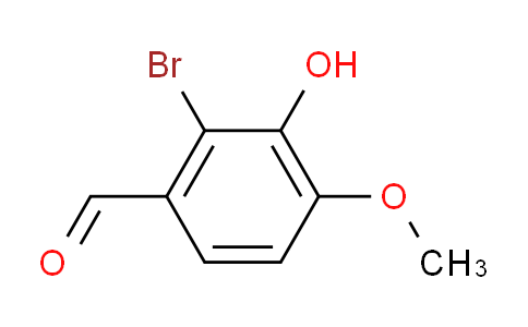 2-溴-3-羥基-4-甲氧基苯甲醛