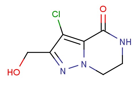 3-氯-2-羟基甲基-6,7-二氢基-5H-吡唑[1,5-a]吡嗪-4-酮