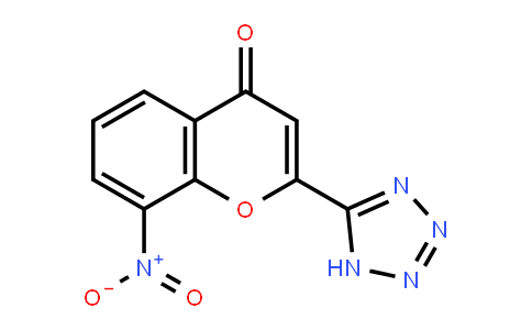 8-Nitro-2-tetrazol-5-yl-4-oxo-4h-1-benzopyran