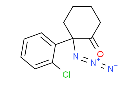 2-叠氮基-2-(6-氯苯基-2,3,4,5-d4)-环己酮