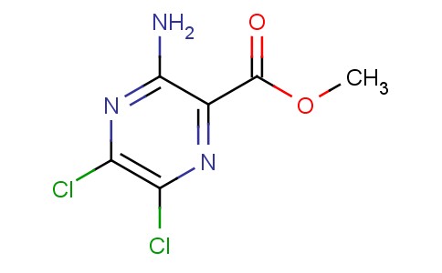 3-氨基-5,6-二氯-2-吡嗪羧酸甲酯