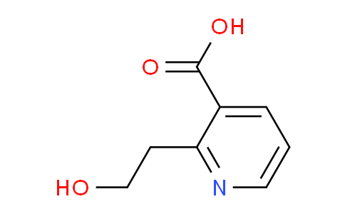 2-(2-羟乙基)吡啶-3-羧酸