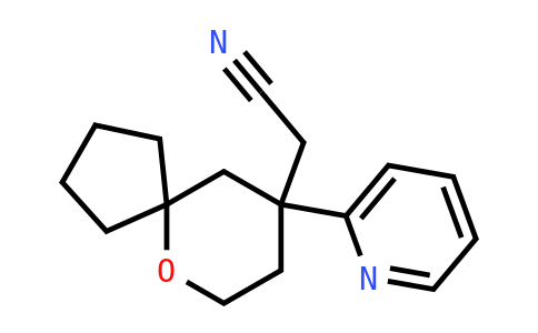 (S)-2-(9-(吡啶-2-基)-6-二氧雜螺[4.5]癸烷-9-基)乙腈