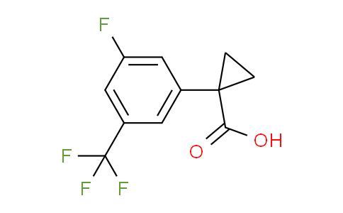1-[3-氟-5-(三氟甲基)苯基]环丙烷-1-羧酸