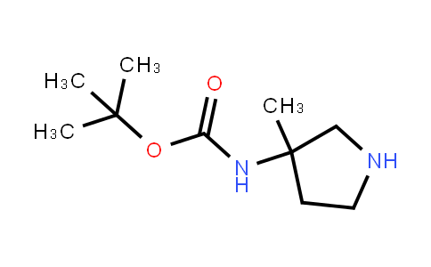 3-tert-butoxycarbonylamino-3-methyl-pyrrolidine