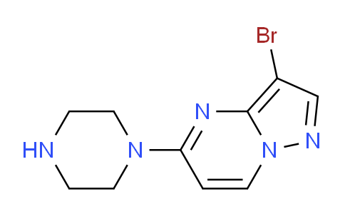 3-溴-5-(哌嗪-1-基)吡唑并[1.5-A]吡啶