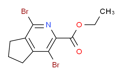 1,4-二溴-6,7-二氫-5H-環(huán)戊[c]吡啶-3-羧酸乙酯