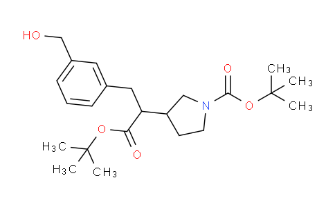1,1-二甲基乙基(αS,3R)-1-[(1,1-二甲基乙氧基)羰基]-α-[[3-(羥甲基)苯基]甲基]-3-吡咯烷乙酸酯