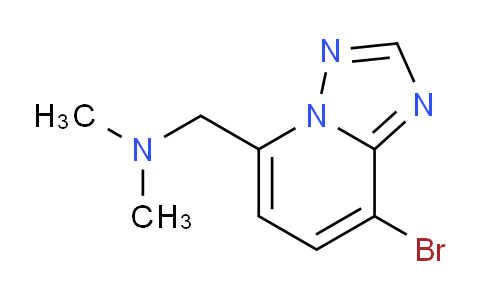 1-(8-溴-[1,2,4]三唑并[1,5-a]吡啶-5-基)-N,N-二甲基甲胺