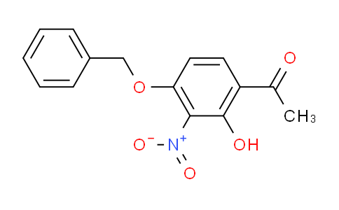 1-(4-(苄氧基)-2-羟基-3-硝基苯基)乙酮