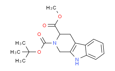 (R)-2-tert-Butyl 3-methyl 3,4-dihydro-1H-pyrido[3,4-b]indole-2,3(9H)-dicarboxylate