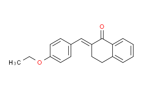 (2E)-2-[(4-乙氧基苯基)亚甲基]-3,4-二氢萘-1-酮