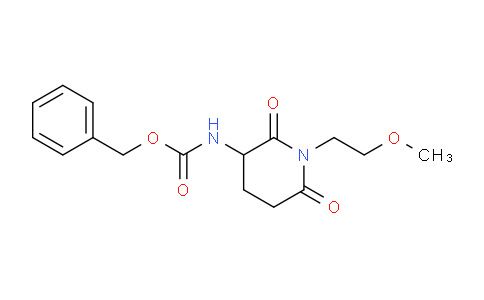 (1-(2-甲氧基乙基)-2,6-二氧代哌啶-3-基)氨基甲酸芐酯