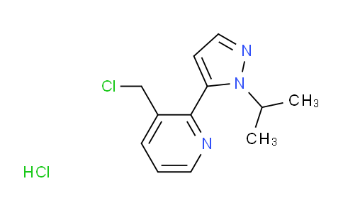 3-(氯甲基)-2-(1-异丙基-1H-吡唑-5-基)吡啶盐酸盐