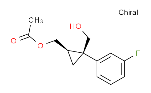 ((1R,2S)-2-(3-氟苯基)-2-(羟甲基)环丙基)乙酸甲酯