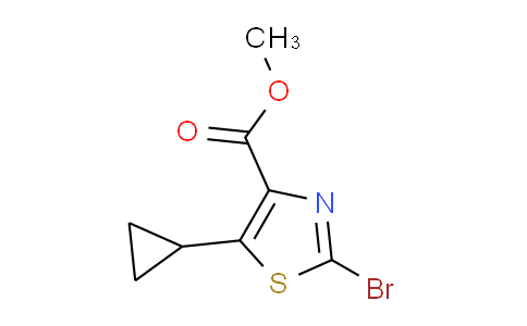 2-溴-5-環(huán)丙基噻唑-4-羧酸甲酯