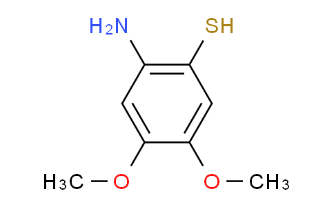2-氨基-4,5-二甲氧基苯-1-硫醇