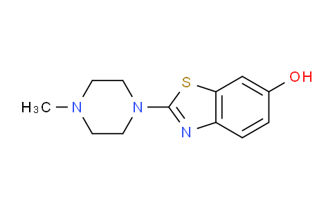 2-(4-甲基哌嗪-1-基)-1,3-苯并噻唑-6-醇
