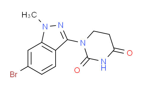 1-(6-溴-1-甲基-1H-吲唑-3-基)二氢嘧啶-2,4(1H,3H)-二酮
