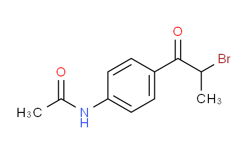 N-(4-(2-溴丙?；?苯基)乙酰胺
