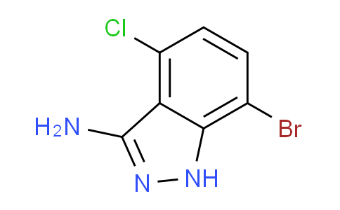 7-溴-4-氯-1H-吲唑-3-胺