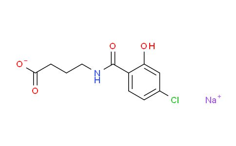 鈉,4-[(4-氯-2-羥基苯甲酰)氨基]丁酸酯