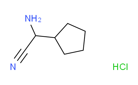 2-氨基-2-环戊基乙腈盐酸