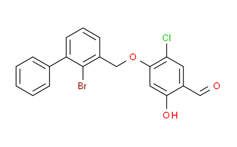 苯甲醛,4-[(2-溴[1,1'-联苯]-3-基)甲氧基]-5-氯-2-羟基-