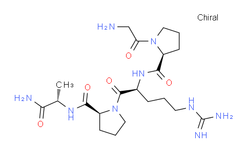 (S)-N-((S)-1-氨基-1-氧代丙烷-2-基)-1-(甘氨酰-L-脯氨酰-L-精氨酰)吡咯烷-2-甲酰胺