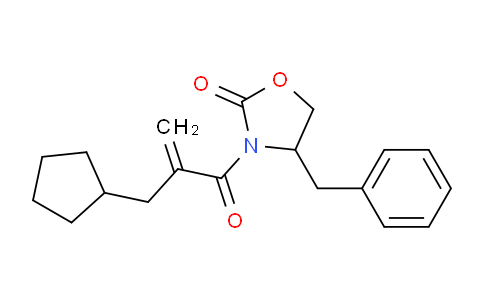 4-芐基-3-(2-(環(huán)戊基甲基)丙烯?；?惡唑烷-2-酮